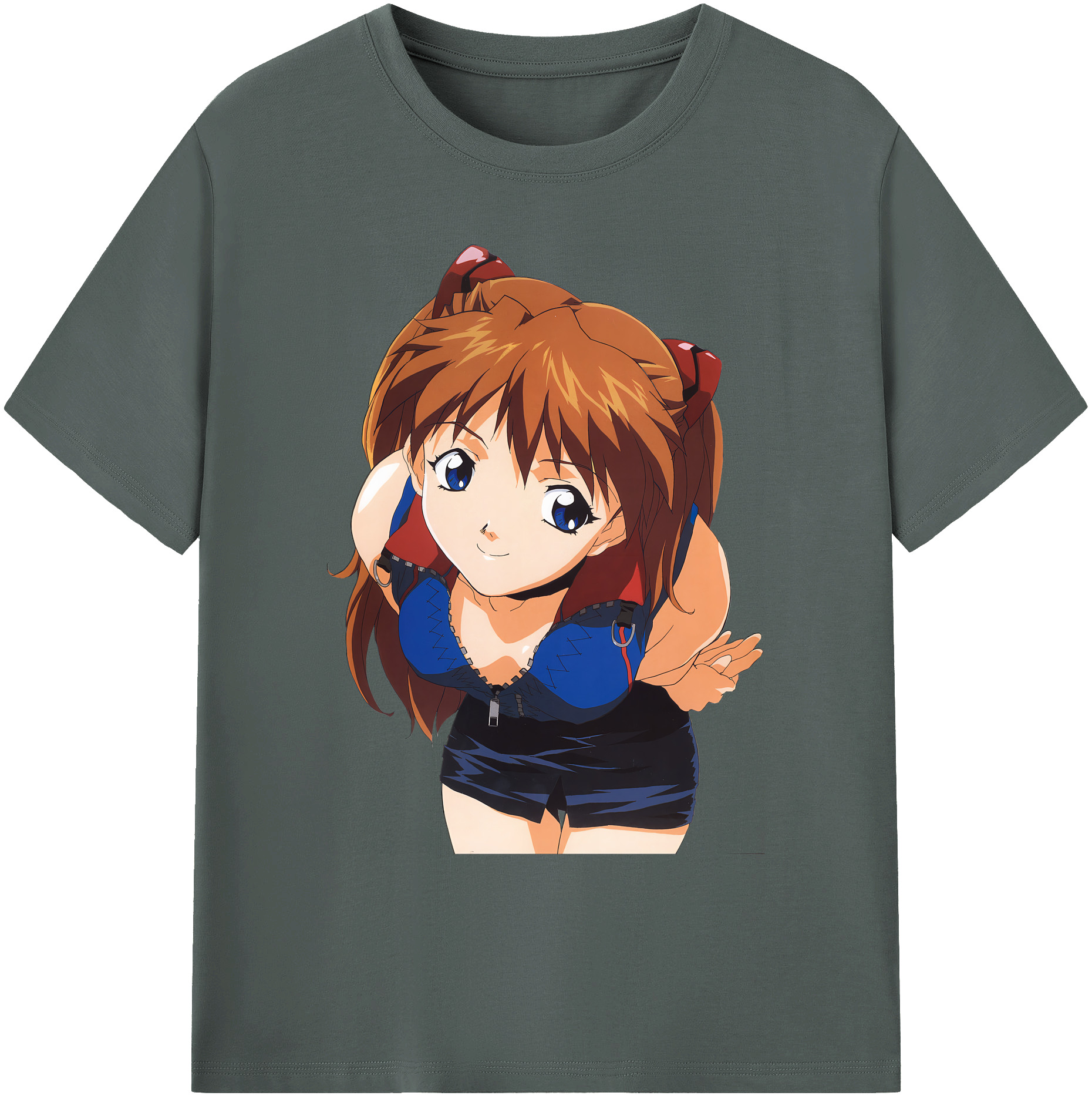 （画像用） EVA 新世紀エヴァンゲリオン 綿100％ メンズ半袖Tシャツ｜肌触りやわらか＆通気性